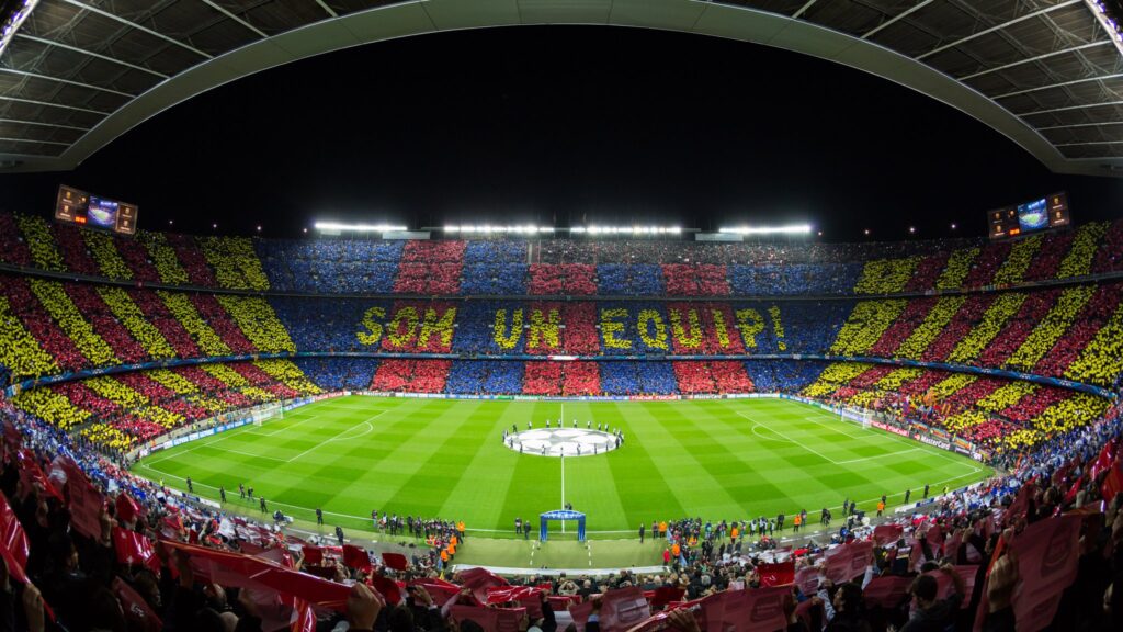 History of the Camp Nou stadium