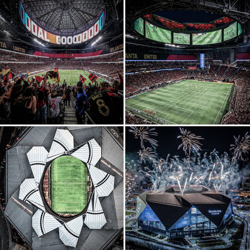 Celebrating Memorable Moments at Mercedes-Benz Stadium