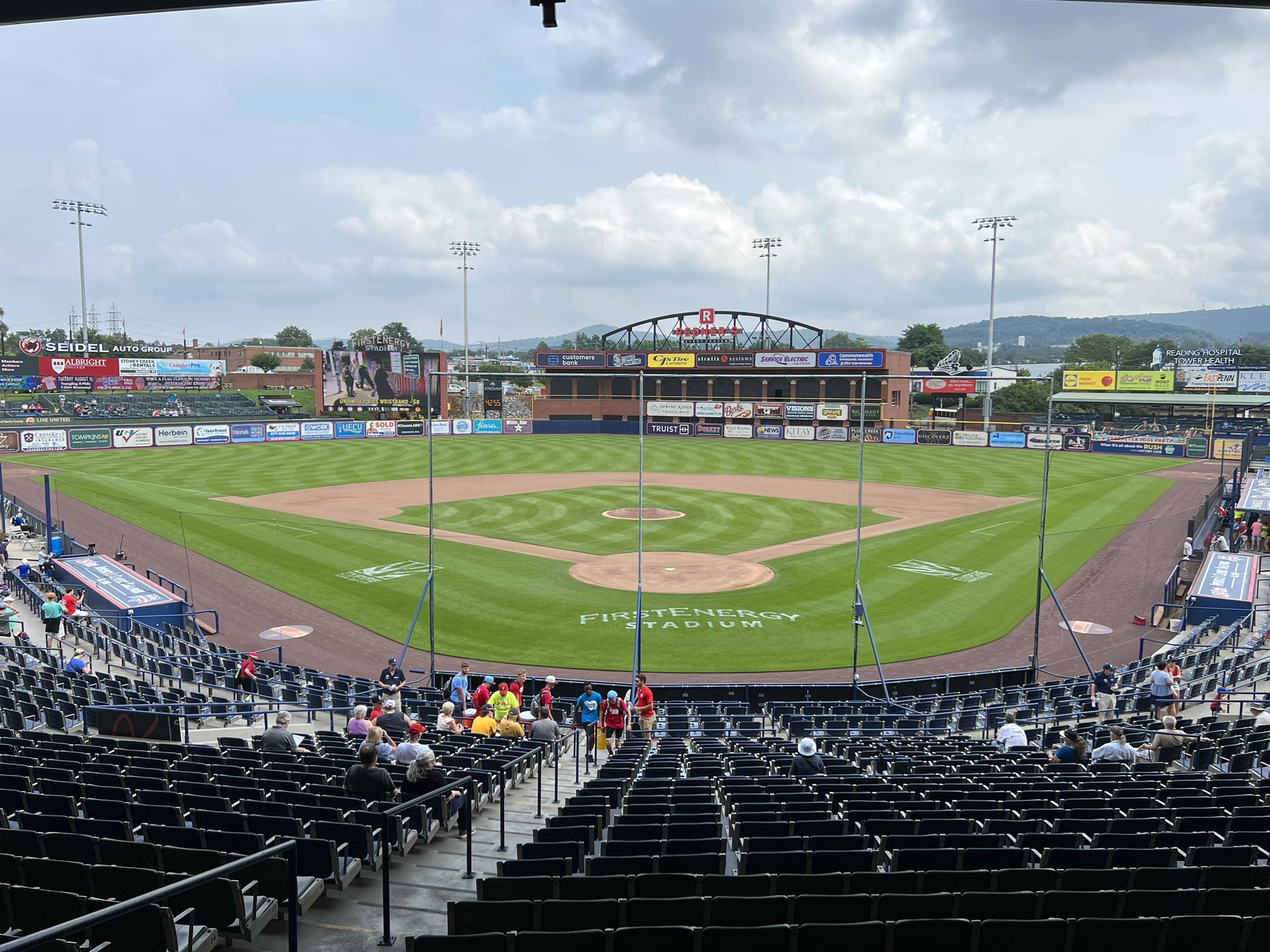 I-Cub Fans Experience New Party Deck at Principal Park