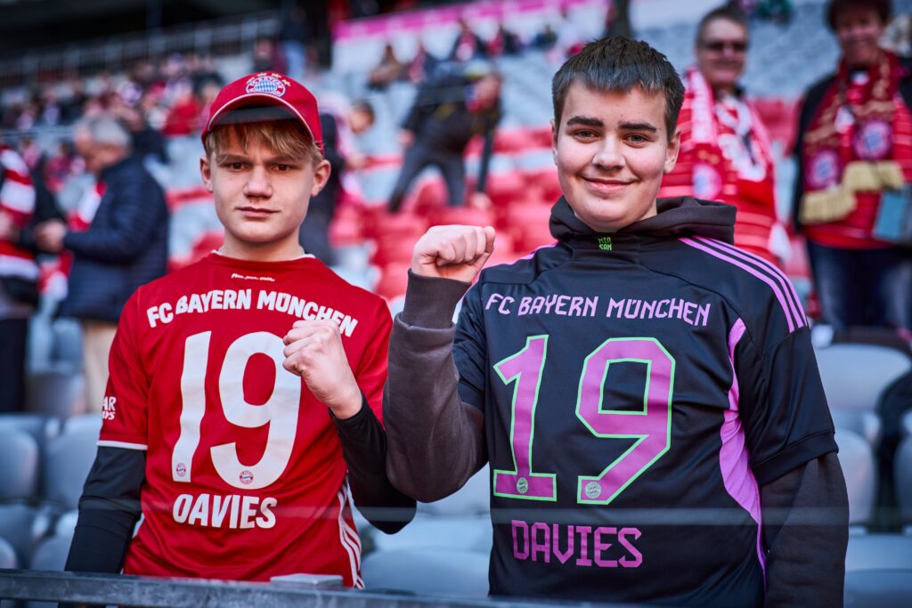 Utilize a Younger Fan  - Bayern Munich Players