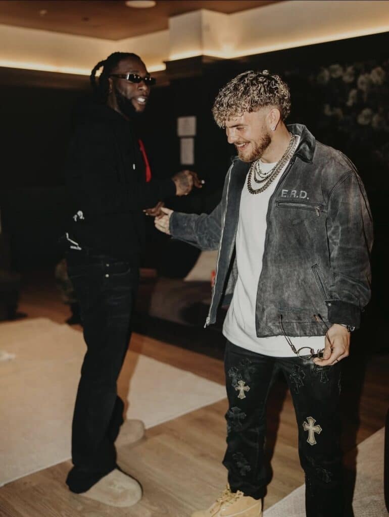Eliot meets Burna Boy - Liverpool Legends